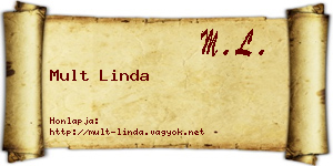 Mult Linda névjegykártya